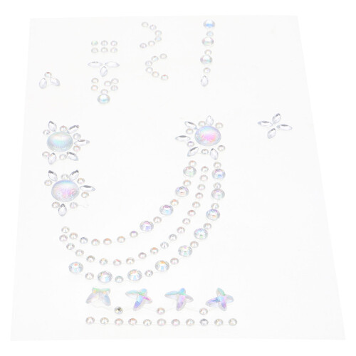 Rhinestone Autocolante Para E Decalques Temporária
