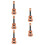 5Stk Kunststoff Ukulele 4- Kinder Musikinstrument 2