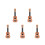 5Stk Kunststoff Ukulele 4- Kinder Musikinstrument 4