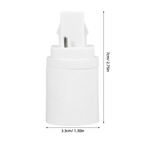 4Pcs Para E27 2-Pin Adaptador Base Lâmpada Led Instalação 1
