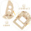 4Pcs Kits De Hastes Para Crianças 8-13 Diy 9