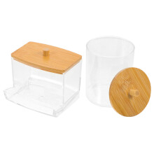 Conjunto De Frascos Para E Almofadas De Maquiagem