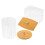 Conjunto De Frascos Para E Almofadas De Maquiagem 9