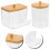 Conjunto De Frascos Para E Almofadas De Maquiagem 4