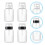 4 Unidades Frascos Removedores De Esmalte 200 Ml 4