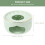Conjunto Aquecedor De Cerâmica Com Base Para Verde Claro 2
