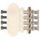 4 Unidades Tarraxa Universal Para Ukulele Afinadora Musical 11