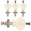 4 Unidades Tarraxa Universal Para Ukulele Afinadora Musical 9