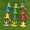 24 Unidades Animais Plástico (Cores Sortidas) 7