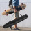 Waterproof Oxford Fabric Skateboard Carrying Bag Large Backpack 3
