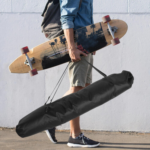 Waterproof Oxford Fabric Skateboard Carrying Bag Large Backpack 2