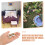 4Pcs Miniatura Bonsai Para Casa De Bonecas Artificial 8