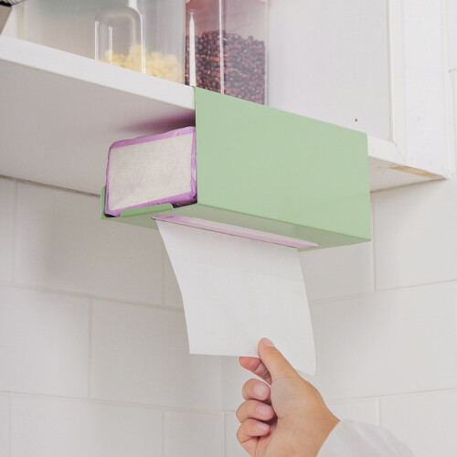 Suporte De Parede Para Toalhas Cozinha Dispenser 2