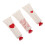 3Pcs Creme Para As Hidratante Tamanho 11