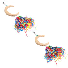 2Pcs Para De Para Pássaros