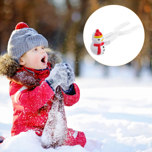 2 Unidades Fabricador De Bolas De Neve Com Antiderrapante 2