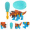 Conjunto De Brinquedo Plástico Com 8