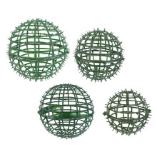 4 Peças Suporte De Bola De Grama -Flores Estante Para Flores
