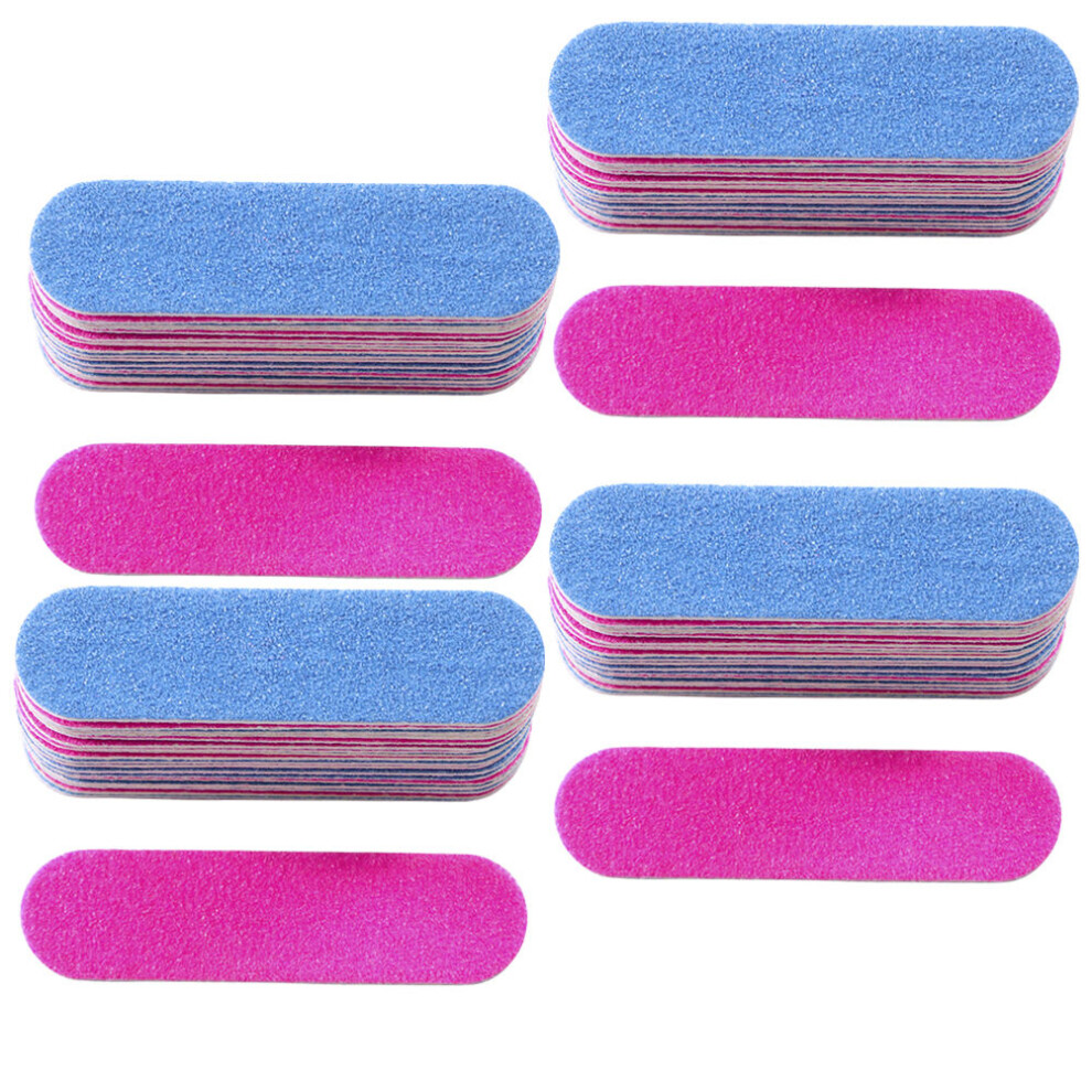Totority 300Pcs Disposable Wood Nail Files Double-Sided Durable