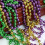 12 unidades colares de mardi gras para de carnaval 11