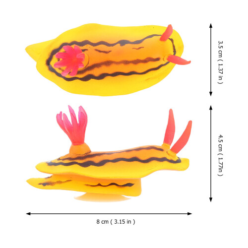 Fish Tank Layout Prop Decoração Fluorescente Plástico 1