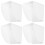 Waterproof Electrical Box Cover Sleek White Design 4pcs 1