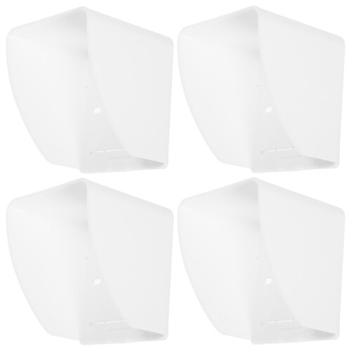 Waterproof Electrical Box Cover Sleek White Design 4pcs