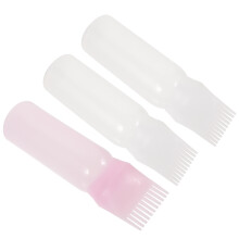 3Pcs Aplicador De Tintura Com E Garrafa Para