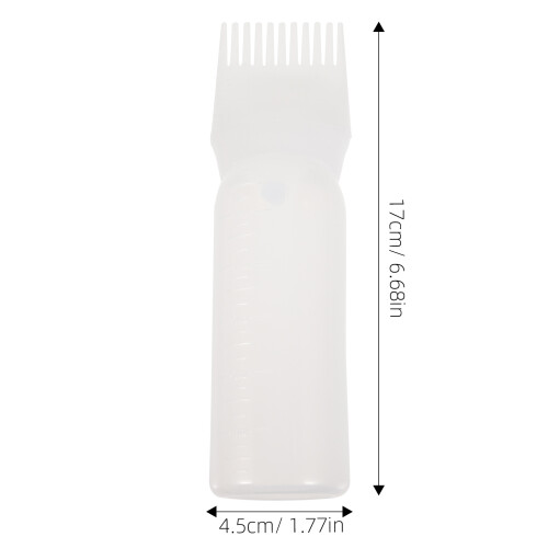 3Pcs Aplicador De Tintura Com E Garrafa Para 1