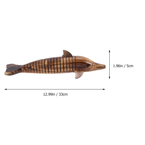 2 Unidades De De Madeira 33 Cm Para Decoração 1