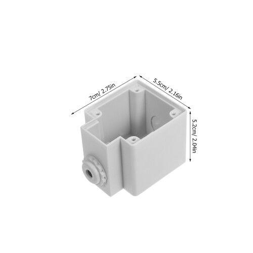 2Pcs Outdoor Electrical Box Splash Proof Extension Cord Cover 2
