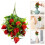 ramo de decoração diy com artificiais para arranjos 8