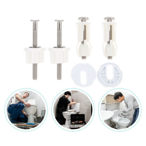 Conjunto De Parafusos De Fixação Para Assento Sanitário 2