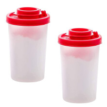 2 Frascos Para Temperos, Para Pimenta E Moedor Portátil