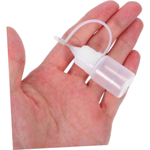 10pcs Precision Applicator Bottles Glue Dropper Needle Tip Squeeze Bottles for Diy Projects 2
