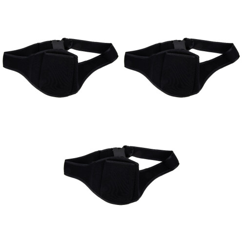 3Pz Custodia Microfono Nera Da Cintura Per Yoga E Ciclismo 2