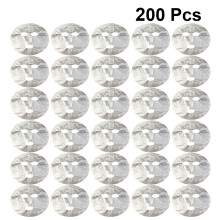 2 Sacos/200 Máscara Facial Descartável Transparente (25X26cm)