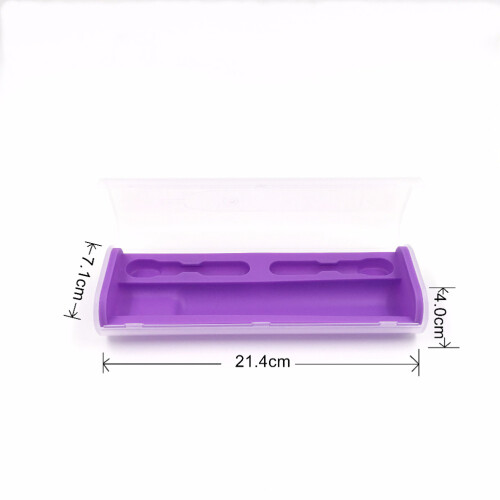 Universal Para Escova Elétrica, Estojo Portátil De (Rosa) 1