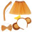 Conjunto Faixa Orelhas Macaco Chifres Banana Cauda Tutu 11
