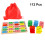 Conjunto De Peças De De Cálculo Com 110 Blocos 2