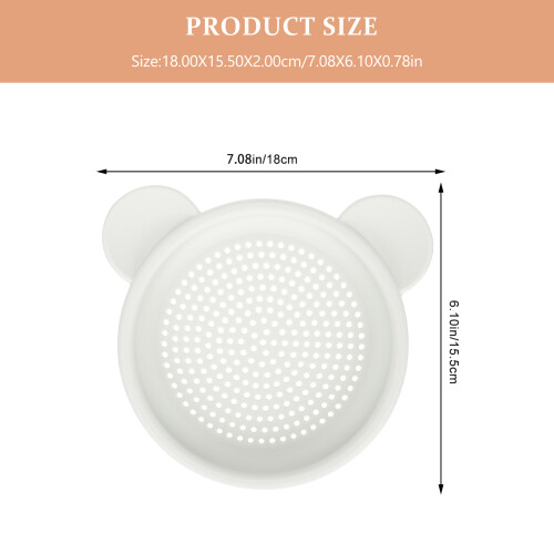Brinquedo Portátil Peneira Silicone Crianças 1