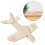3Pcs Brinquedo De Avião Para Pintura DIY 4