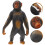De Animal De Chimpanzé Estátua 3