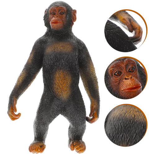 De Animal De Chimpanzé Estátua 2