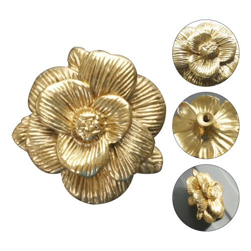 Puxador De Gaveta Com De Flor 2