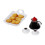 Conjunto De Mini Cozinha Com Alimentos Resistente Ao Desgaste 5