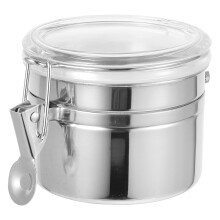 Lata Para Grãos De Café E Folhas De Aço Inoxidável