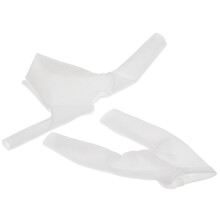 Ob11 Doll Clothes 1:12 Scale Elastic Low Collar Long Sleeve White Shirt