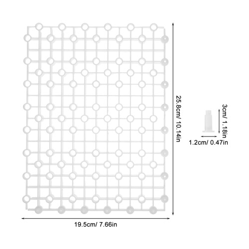 Grade Divisória Transparente Para Filtragem E Proteção 2