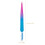 Eyebrow Draagbaar Schoonheidshulpmiddel RVS Met Borstel 3